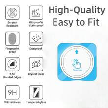 6pcs Tempered Glass Screen Protector For Samsung Galaxy Watch 7 Series - 9H Hardness, With Alignment Frame, Anti-Fingerprint, Perfect Fit, Bubble-Free - For Watch7 Ultra - View 4