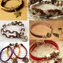 WGRXIRANYKM 5/10/20M Korean Velvet Leather Cord Double-Sided Velvet DIY Handmade Jewelry Accessories Woven Bracelet Necklace Rope - Korean Wool Yarn - View 6
