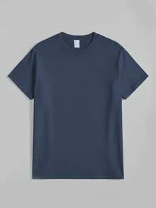 Red White And Busch Light 2 Sided T-Shirt, 4th Of July Merch, Patriotic Drinking Shirt, Casual Streetwear Top, Graphic Tee For Men, For Womendazy Clot - 藏蓝色 - 查看 2