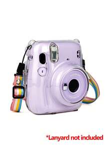 Mini 12/11 Digital Camera Bag, Instant Camera Protective Case, Camera Storage Bag, Suitable For Outdoor Scenes, Beach, Vacation And Ocean Park (Camera Not Included) Back To School Essential Supplies, Camera Sticker Book, Halloween - View 5