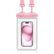 1 Piece Anti-Slip Snap-Fastening Waterproof Mobile Phone Storage Bag, Made Of Thick And Wear-Resistant PVC, Suitable For Outdoor Activities Such - Multicolor - View 10