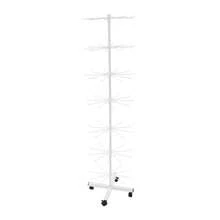 YUNRUX 7-Tier Display Stand, Retail Display Stand With Hooks, Rotating Display Stand For Jewelry And Necklaces - 1PC - 查看 1
