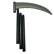 1pc Halloween Grim Reaper Scythe Prop, Giant Scythe Costume Accessory For Adults, Suitable For Cosplay, Performance And Horror Theme Party Decoration - Sickle Style - View 5