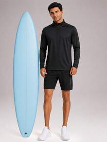 CZRLHYT Summer Outdoor Anti-UV Fishing Shirts, Lightweight Fishing Apparel Suitable For FishingCycling And All Kinds Of Outdoor Sports - Black - View 2