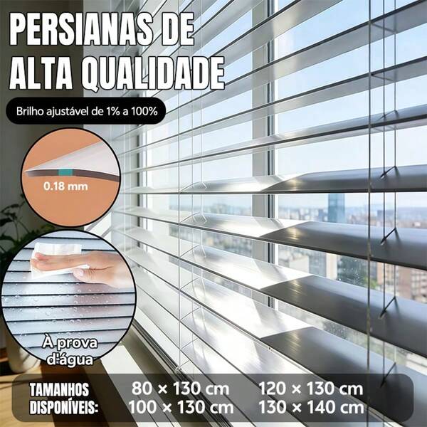 Persiana Horizontal De Liga Resistente À Água E Mofo 4 Cores (Branco/Preto/Cinza/Bege)  Regulagem De Luz Para Quarto Banheiro E Escritório Tamanhos Variados