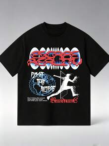 Men T-Shirts - Hitam - View 4