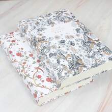 [Vintage Floral Notebook]1pc Vintage Floral Gold Foil Hardcover Notebook, 320 Pages, College Ruled, Handmade Scrapbook, Creative Sketchbook, Suitable For Journaling, Ideal Gift For New Year And Christmas - A - View 5