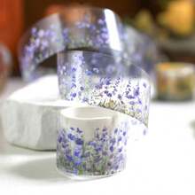 6 Rolls Floral Washi Tape Set, Suitable For Crafts, Journals, Scrapbooks, Planners, Gift Wrapping With Sunflower, Rose, Hydrangea, Butterfly Decorative Masking Tape - A - View 7