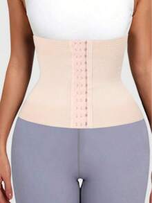1Pc Women Corset Waist Trainer Shapewear, Tummy Control Back Support Slimming Abdominal Girdle Belt,Double Hook Waist Trainer ,Waist Trainer,Overbust Bustier Corset,Tummy Control Waist Cincher,Lightweight Thin Corset ,Daily Wear Invisible Waist Cinch - Multicolor - View 5