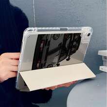 1PC Retro Racing Car Print Tablet Case 3+Y Fold Multi-Angle Magnetic Stand Tablet Case With Pen Slot & Auto Sleep/Wake Protective Cover, Compatible With IPad PRO/AIR, Compatible With SAMSUNG,Compatible With XIAOMI Pad 5/6/21,Compatible With Oppo Pad,Compatible With Huawei Matepad,Compatible With Honor Pad - Multicolor - View 6