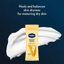 Vaseline Intensive Care Body Lotion Essential Healing For Dry Skin 400ml, 8 Pack - Vitamin C - View 4