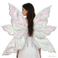 Cute Fashionable Glitter Butterfly Wings Birthday Gift For Girlfriend, Makeup Party Photo Shoot - Multicolor - View 6