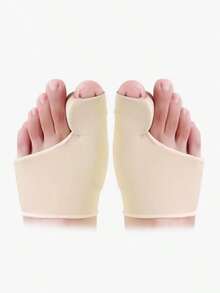 2pcs Toe Protection Set: Unisex Nighttime And Home Foot Care Tools - Hand Washable - Toe Friction Separator, Suitable For Runners, Easy To Wear Foot Protection Set - A - View 13