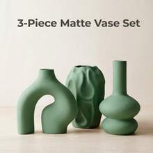 Alien-Shaped 3D Printed PLA Plastic Decorative Vase, Matte Finish, Suitable For Wabi-Sabi Style Home Desktop Decor, Dried Flower Arrangement And Home Furnishing - Multicolor - View 16