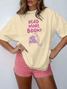 Women T-Shirts - Apricot - View 1