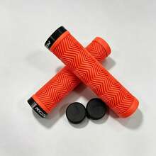 MOTSUV 1 Pair Mountain Bike Handlebar Grips, Single-Sided Lock-On Rubber Hand Grips, Anti-Slip Durable Dual-Channel Rubber - Multicolor - View 11