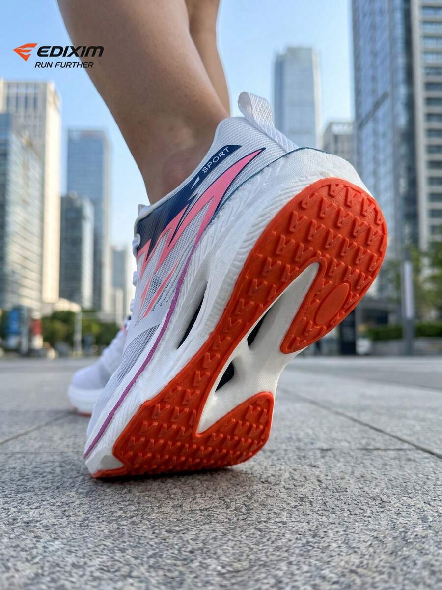EDIXIM Women's Sports Shoes Summer Mesh Breathable 2026 New Shock-Absorbing Lightweight Casual Road Running Shoes