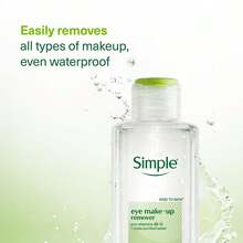 Simple Kind To Skin Eye Make-Up Remover 12x125ml - Green - View 5