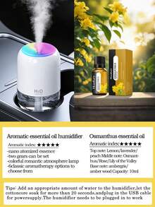 Humidificador de coche de 200ml, niebla ultrasónica silenciosa, 3 colores 6 aromas, luz ambiental LED, alimentado por USB (enchufable), apagado automático, adecuado para coche, oficina, dormitorio, hotel, múltiples juegos disponibles, regalo perfecto - A - Ver 21