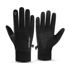 Winter Warm Gloves Unisex, Touchscreen Finger Design, Suitable For Cold Weather, Ideal For Hiking, Driving, Camping, Cycling And Running - Fleece-lined Cycling - View 11