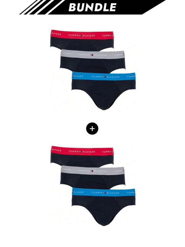 [Bundle] Tommy Hilfiger 3 Packs Men's Briefs X 2