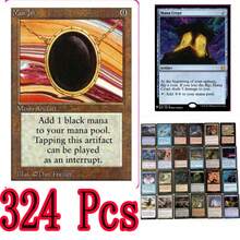 324pcs Black Core P9 Dual Land Fetch Land Shock Land Replacement Cards - Coffee Brown - View 1