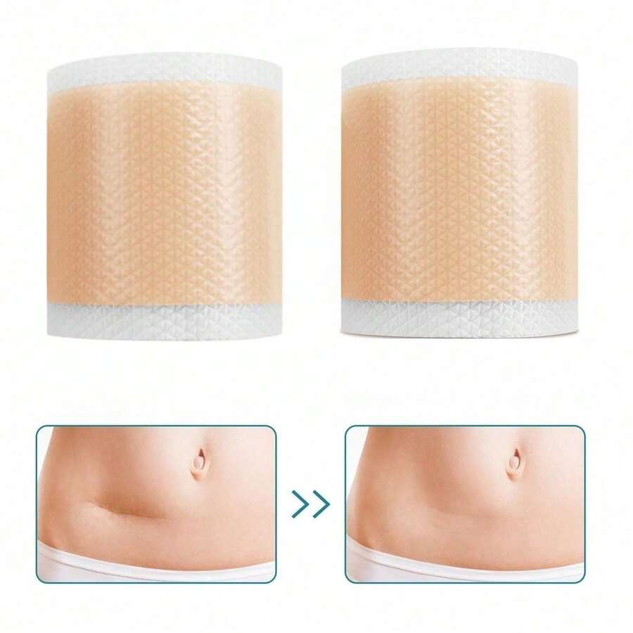 Silicone Scar Patch, Concealing And Covering, Also Suitable For Surgical Scar Repair And Tattoo Concealment. Alcohol-Free, Suitable For Men And Women. - Multicolor - View 1
