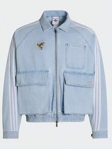 Adidas Originals Men's Denim Jacket KX4824 - Blue - View 1