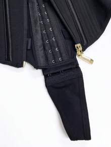 1pc Women's Waist Shaping Body Shaper - Black - View 5