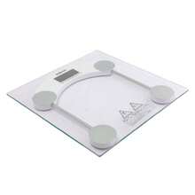 RONK Balança Corporal De Vidro De Até 180 Kg Acompanha Pilhas - Transparente - Visão 4