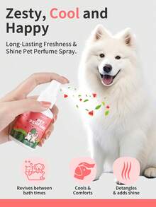 GJYC PET 6款寵物香氛噴霧，適用於狗狗，天然除臭香氛，無酒精長效除味，所有犬種美容必備，洗澡間隔保持清新，3.38 Fl Oz - 60ml - 查看 3