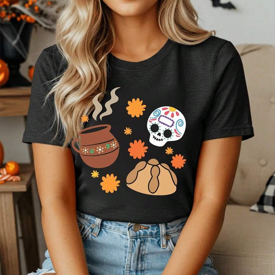 Women T-Shirts - Black - View 1