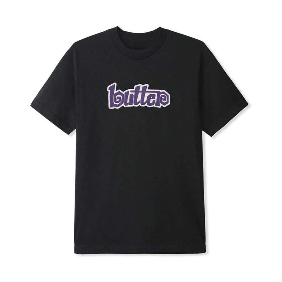 Butter Graphic Goods T Shirt Ladies T Shirt Y2k Men T Shirt - BJ34454-black - View 1
