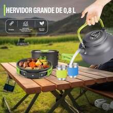 Camping Pots, Pans & Griddles - Green - View 4