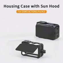 D/J/I Osmo Action 5 Pro/4/3 專用防眩光遮陽罩保護殼，螢幕保護防眩光保護框，適合騎行與滑雪使用 - 查看 2