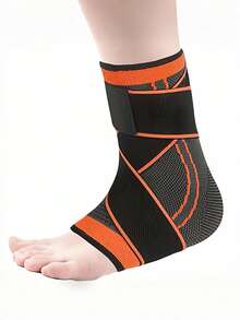 Multifunctional Ankle Brace With Wrap Straps For Anti-Twist Protection Seamless Lace Up Ankles Sock For Unisex Elastic Compression Sleeve Tailored For Tennis And Outdoor Adventures Sports Protective Gear Ankle Protection Sports Outdoor Products - Multicolor - View 11