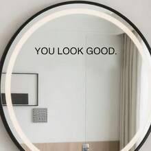 1pc White Slogan Wall Sticker Waterproof Vinyl Wall Decal Quotes Home Bedroom Decor - Q1-white - View 5