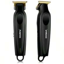 1pc Men's Electric Hair Clipper Portable Oil Hair Carving Clipper Hair Trimmer USB Rechargeable Salon Edge Trimmer - View 3