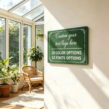 2D Flat - [Custom] Personalized Metal Decorative Plaque - Galvanized Steel Material, For Decoration, 30X20Cm Custom Material, Text And Slogan Wall Decor, Suitable For Installation On Walls, Rooms, Doors, Patios - Multicolor - View 3
