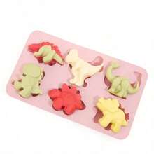1pc Dinosaur Shaped Mini Handmade Soap Mold, Suitable For DIY Handmade Soap, Candles, Resin And Plaster Molds, Reusable - A - View 9