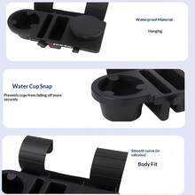 1pc Sports Theme Car Window Multi-Function Cup Holder, Car Cup Holder Multi-Function Phone Storage Box Car Ashtray With Hook Cup Holder Hanging Car Window Storage Rack, All Season - A - View 5