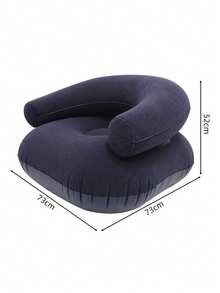 Foldable Double Inflatable Sofa Chair, Soft And Comfortable Home Leisure Slouchy Lounge Chair Sofa; Portable Outdoor Type, Can Be Used For Lying Down And Sleeping; Double/Multi-Person Portable Outdoor Camping Air Mattress Sofa; Adult Nap Room; Dormitory Rest Chair; Multiple Colors Available - Multiple Styles - View 11