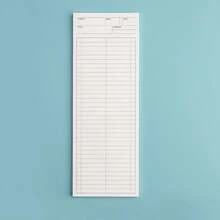 50 Sheets Simple Mini Long Size Pocket Notebook, Portable Student Notepad For School Office Daily Note Taking Journal Memo Planner Stationery Supplies - one-size - View 12