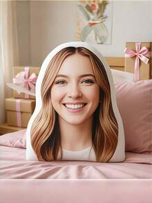 1 pieza Almohada Alien Personalizada Diseño Personalizado Almohada Divertida Impresión a Doble Cara Fotos Mamá Papá Familia Amigos Aniversario Día de la Madre Cumpleaños Día de San Valentín Juguete para Niños Regalo Cojín Adecuado para Dormitorio Sofá Cama Decoración del Hogar Soporte Lumbar - Multicolor - Ver 4