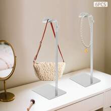 YUNRUX Handbag Stand, Adjustable Height Handbag Holder, Large Handbag Stand With D-Shaped Head - 6Pcs - View 10