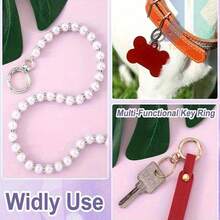 18pcs Round Rotating Alloy Lobster Clasp - Suitable For Keychains, Bags, Hooks, Quick Connectors, Pet Chains, DIY Crafts And Gift Making - Spring Clasp With Tail - View 4