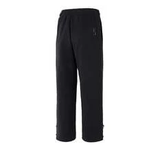 Adidas Pantalones deportivos casuales de corte holgado para hombre, pantalones cortos de punto cómodos con pierna recta ajustable, otoño/invierno, IT3968 - Negro - Ver 2
