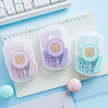 1pc Portable Mini Macaron Color Stapler Set, Random Color - Sets - View 4