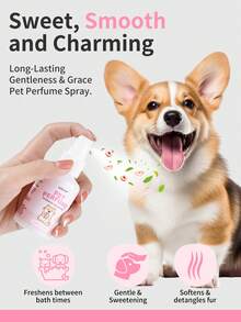 GJYC PET 6款寵物香氛噴霧，適用於狗狗，天然除臭香氛，無酒精長效除味，所有犬種美容必備，洗澡間隔保持清新，3.38 Fl Oz - 60ml - 查看 2