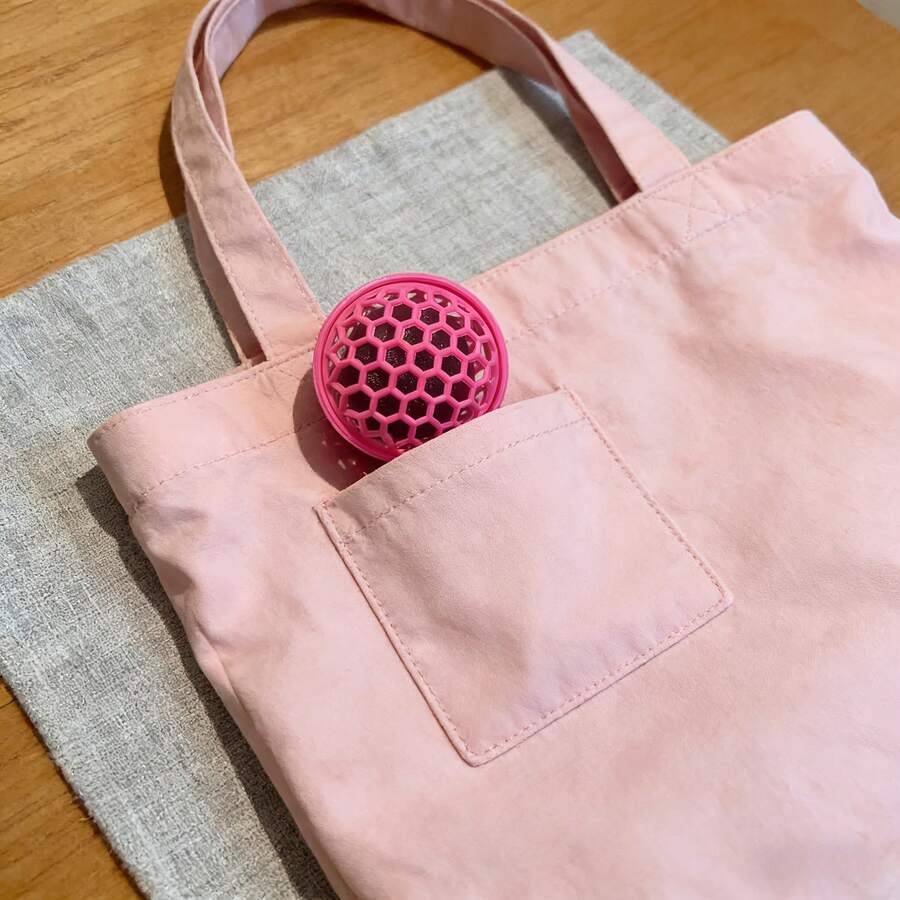 1pc Makeup Sponge Storage Box With Built-In Dust-Absorbing Ball, Travel Portable Makeup Egg Dust-Proof Protective Cover - Multi-color - View 1
